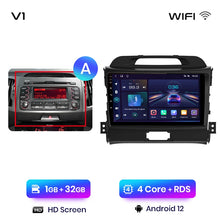 Load image into Gallery viewer, Junsun V1pro AI Voice 2 din Android Auto Radio For KIA Sportage 3 2010-2016 Carplay 4G Car Multimedia GPS 2din autoradio
