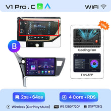 Lade das Bild in den Galerie-Viewer, Junsun V1pro AI Stimme Autoradio Android Auto Multimedia Für Toyota Corolla 11 Auris E180 2017 - 2019 CarPlay GPS 2din autoradio 
