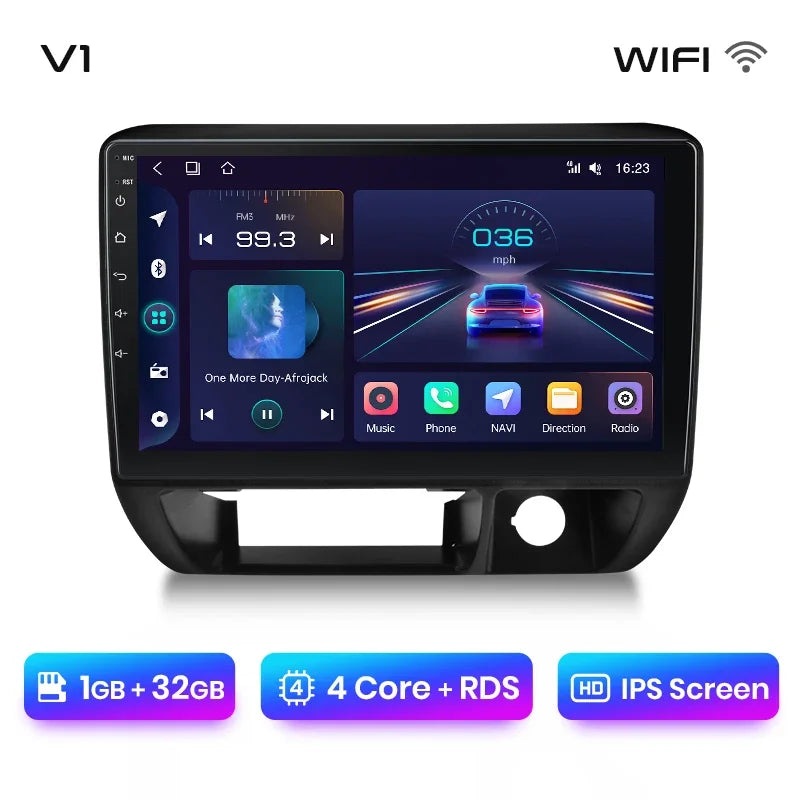 Junsun CarPlay inalámbrico Android Auto Radio para Suzuki Jimny 1998 1999 2000 2001-2004 Sistemas inteligentes para coche RDS BT WiFi 2 DIN 