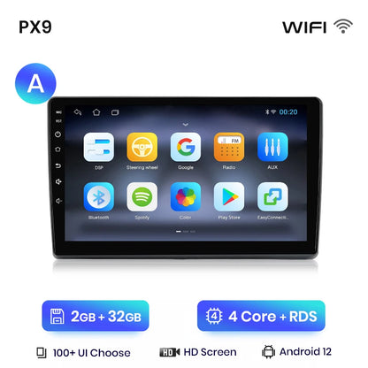 Radio con Android Auto y CarPlay inalámbrico AWESAFE para Fiat Ducato, Peugeot Boxer 2, Citroën Jumper 2 (2006-2023) 