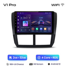 Lade das Bild in den Galerie-Viewer, Junsun V1pro AI Stimme 2din Android Auto Radio für Subaru Forester 3 SH Impreza 2007-2013 Carplay 4G Auto Multimedia GPS autoradio 
