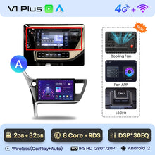 Lade das Bild in den Galerie-Viewer, Junsun V1pro AI Stimme Autoradio Android Auto Multimedia Für Toyota Corolla 11 Auris E180 2017 - 2019 CarPlay GPS 2din autoradio 
