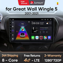 Lade das Bild in den Galerie-Viewer, Junsun V1pro 2 Din Android Autoradio für Great Wall Wingle 5 2017 2018 2019 2020 2021 Auto Multimedia Autoradio 
