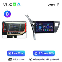 Lade das Bild in den Galerie-Viewer, Junsun V1pro AI Stimme Autoradio Android Auto Multimedia Für Toyota Corolla 11 Auris E180 2017 - 2019 CarPlay GPS 2din autoradio 
