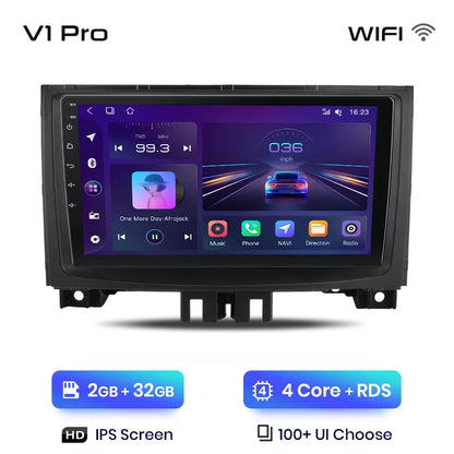 Junsun CarPlay inalámbrico Android Auto Radio para Mercedes-Benz Sprinter VW Crafter 2006 Sistemas inteligentes para coche RDS BT WiFi 2 DIN 