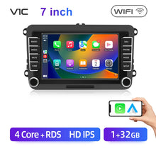 Lade das Bild in den Galerie-Viewer, Junsun 2Din Wireless CarPlay for Apple Android Auto Car Radio Multimedia Player For VW Volkswagen Skoda Octavia PASSAT B6 GOLF
