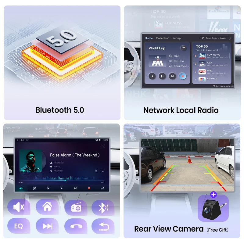 Junsun Wireless CarPlay Car Radio For Peugeot 307 307CC 307SW 2002-2013 Android Multimedia