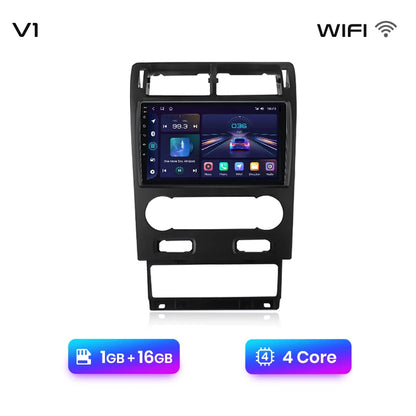Radio Junsun V1 Plus para Ford Mondeo 3 2004-2007 con CarPlay inalámbrico, Android Auto, sistema inteligente para coche, 2 DIN, DVD. 