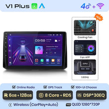 Lade das Bild in den Galerie-Viewer, Junsun Wireless CarPlay Android Autoradio für Toyota Corolla 2018 - 2021 Auto Intelligente Systeme RDS BT WiFi 2 Din 
