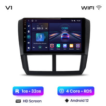 Lade das Bild in den Galerie-Viewer, Junsun V1pro AI Stimme 2din Android Auto Radio für Subaru Forester 3 SH Impreza 2007-2013 Carplay 4G Auto Multimedia GPS autoradio 
