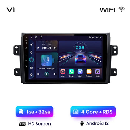 Junsun V1pro Android Autoradio für Suzuki SX4 2006–2013, für Fiat Sedici 2005–2014, Carplay 4G, Auto-Multimedia, GPS, 2-Din-Autoradio 