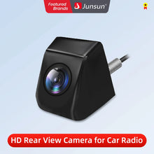 Junsun Auto-Rückfahrkamera, AHD 720P Auflösung, wasserdicht, 140°-Weitwinkel, Rückfahrkamera für Autoradio 
