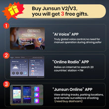 Load image into Gallery viewer, Junsun V3 Plus 2K Android 13 Wireless CarPlay Android Auto Car Intelligent Systems for Hyundai Tucson 2006 - 2013 7870 Autoradio
