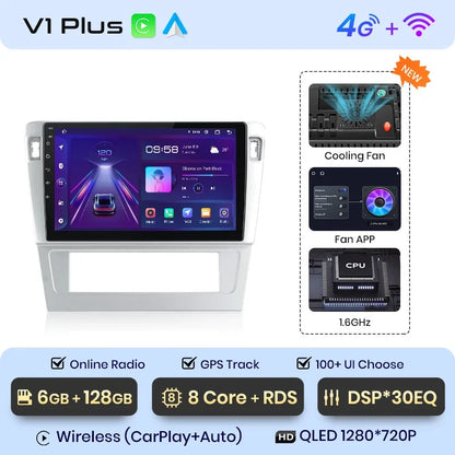 Radio multimedia Junsun con CarPlay inalámbrico y Android Auto para Passat B7 (2009-2011), GPS, sistemas inteligentes, autorradio inteligente. 