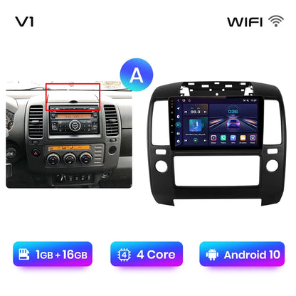 Junsun V1pro AI Voice 2 DIN Android Auto Radio para Nissan NAVARA 2006-2012 Carplay 4G Car Multimedia GPS 2 DIN Autoradio 