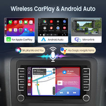 Lade das Bild in den Galerie-Viewer, Junsun 2Din Wireless CarPlay for Apple Android Auto Car Radio Multimedia Player For VW Volkswagen Skoda Octavia PASSAT B6 GOLF
