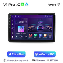 Cargar imagen en el visor de la galería, Junsun V1pro 2 Din Android Auto Radio For Renault Master For Nissan NV400 For Opel Movano 2 2009-2021 Car Multimedia Autoradio
