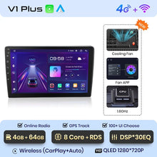 Lade das Bild in den Galerie-Viewer, Junsun Wireless CarPlay Android Autoradio für Volkswagen Polo 2004 2005 2006–2010 Auto Intelligente Systeme RDS BT WiFi 2 Din 
