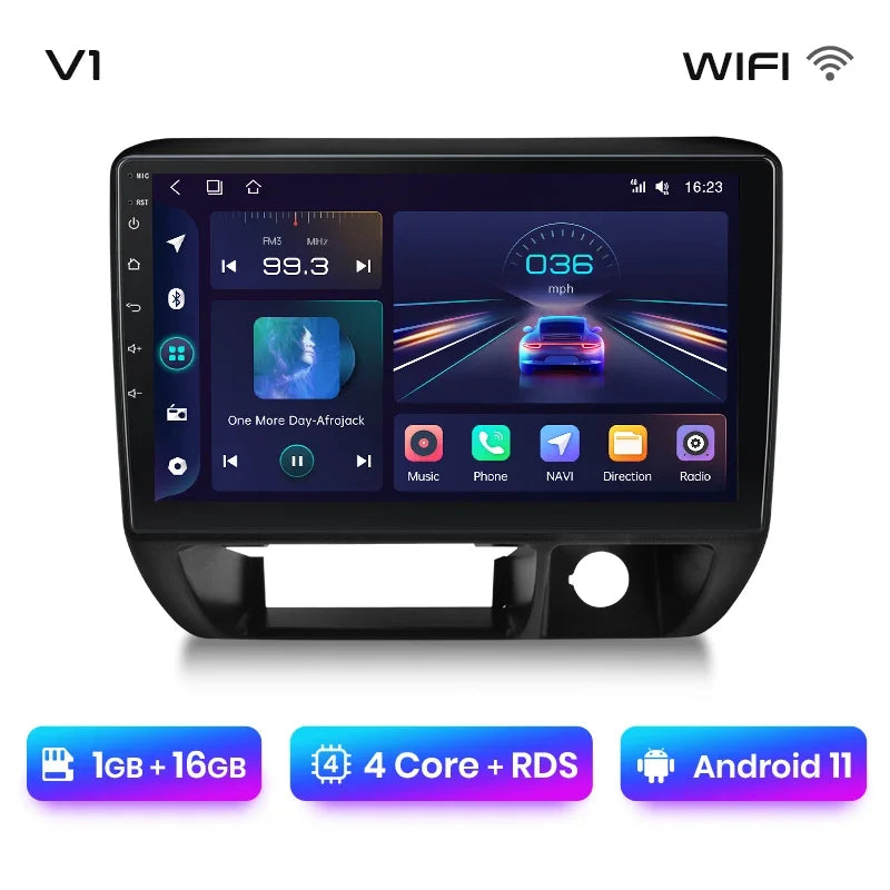 Junsun CarPlay inalámbrico Android Auto Radio para Suzuki Jimny 1998 1999 2000 2001-2004 Sistemas inteligentes para coche RDS BT WiFi 2 DIN 