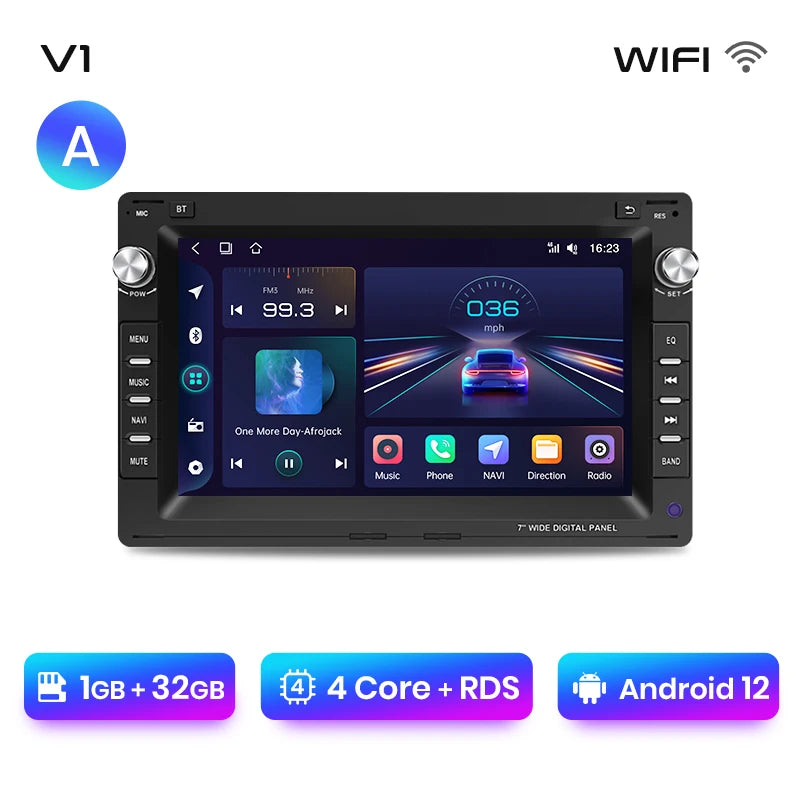 Junsun CarPlay Android Auto Car Intelligent Systems for VW Golf 4 Passat POLO Transport T5 Multivan Seat Jetta Autoradio