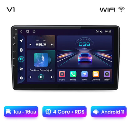 Junsun V1pro AI Voice 2 DIN Android Auto Radio para Fiat 500L 2012-2017 Carplay 4G Car Multimedia GPS 2 DIN Autoradio 