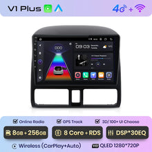Load image into Gallery viewer, Junsun V1 pro AI Voice 2 din Android Auto Radio for Honda CR-V CRV 2 2001 - 2006 Car Radio Multimedia GPS Track Carplay 2din dvd
