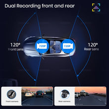 Load image into Gallery viewer, Junsun New 720P dashcam ADAS Mini Car DVR 120°FOV Auto Video Recorder Hidden Type Dash Cam for Android Support Rear Parking
