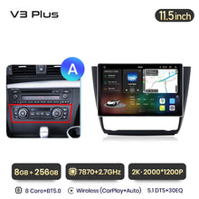 Load image into Gallery viewer, Junsun V3 Plus 2K Wireless CarPlay Android Auto Car Intelligent Systems for BMW 1-Series E87 E81 E82 E88 2004-2011 Autoradio
