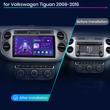 Load image into Gallery viewer, Junsun V1pro AI Voice 2 din Android Auto Radio For VW Volkswagen Tiguan 1 NF 2006-2016 Carplay Car Multimedia GPS 2din autoradio
