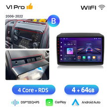 Cargar imagen en el visor de la galería, Junsun AI 4G LTE Wireless CarPlay Android Auto Car Radio For Fiat Ducato Peugeot Boxer Citroen Jumper 2006-2015 GPS Navi RDS FM
