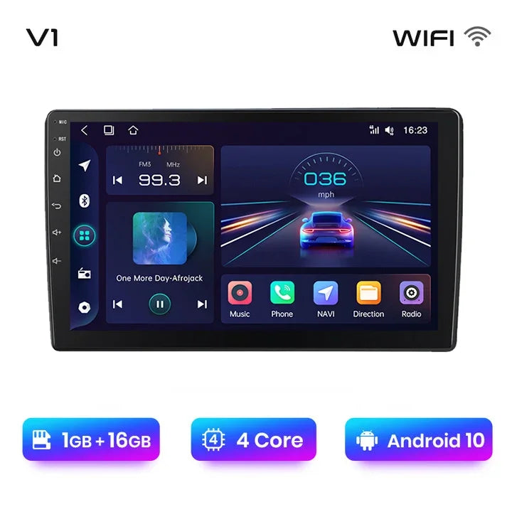 Radio Junsun CarPlay inalámbrica Android Auto para Volkswagen TOUAREG 2003 2004 2005-2010 con sistemas inteligentes RDS BT WiFi 2 DIN 