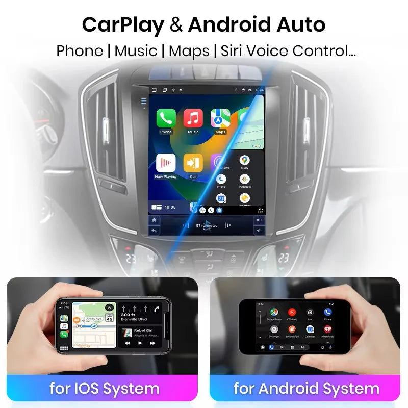 Junsun Wireless CarPlay Car Radio For Buick Regal For Opel Insignia 2014-2018 Android Multimedia