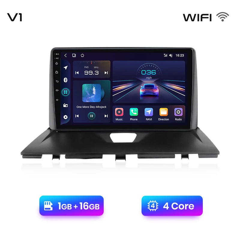 Junsun V1 Plus Autoradio für Peugeot Expert 2007–2016, kabelloses CarPlay Android Auto, intelligente Autosysteme, keine 2-Din-DVD 