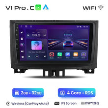 Lade das Bild in den Galerie-Viewer, Junsun Wireless CarPlay Android Autoradio für Mercedes-Benz Sprinter VW Crafter 2006 Auto Intelligente Systeme RDS BT WiFi 2 Din 
