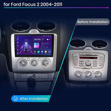 Junsun AI voice 4G LTE wireless CarPlay Android Auto Radio For Ford Focus 2 Mk2 2004 2005 2006-2011 Car Intelligent Systems Multimedia player Stereo RDS BT 2 din autoradio GPS Navi screen