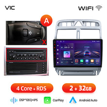 Cargar imagen en el visor de la galería, Junsun AI voice 4G LTE wireless CarPlay Android Auto Radio For Peugeot 307 307CC 307SW 2002 - 2013 Car Intelligent Systems Multimedia player Stereo RDS BT 2 din autoradio GPS Navi screen
