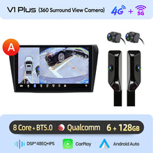 Load image into Gallery viewer, Junsun AI voice 4G LTE wireless CarPlay Android Auto Radio For Mazda 3 bk 2004 2005-2009 Car Intelligent Systems Multimedia player Stereo RDS BT 2 din autoradio GPS Navi screen
