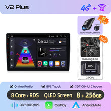 Cargar imagen en el visor de la galería, Junsun V1plus AI Voice Android Auto Radio para Mitsubishi Pajero V60 V68 V73 1999-2006 Carplay Car Multimedia GPS 2DIN autorradio 
