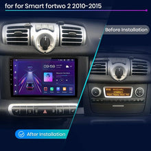 Junsun AI voice 4G LTE wireless CarPlay Android Auto Radio For Smart fortwo 2011 2012 2013-2015 Car Intelligent Systems Multimedia player Stereo RDS BT 2 din autoradio GPS Navi screen