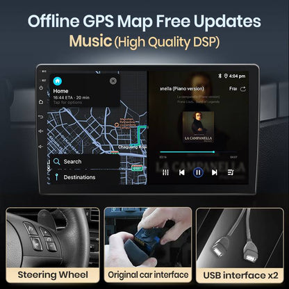 Junsun V1pro AI Voice 2 DIN Android Auto Radio para Mazda MX-5 MX5 III 3 NC 2008-2015 Carplay Car Multimedia GPS 2 DIN autorradio 