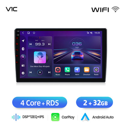 Junsun V1pro AI Voice 2 DIN Android Auto Radio para Mazda MX-5 MX5 III 3 NC 2008-2015 Carplay Car Multimedia GPS 2 DIN autorradio 