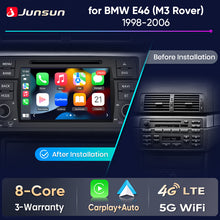 Junsun Wireless CarPlay Car Radio For BMW E46 M3 318 320 325 330 335 Android Multimedia